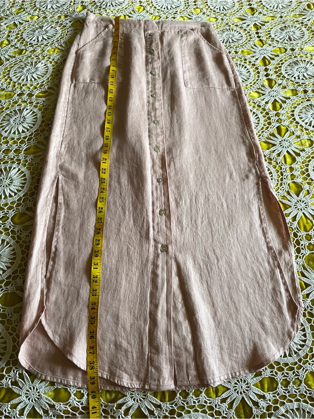 Linen maxi skirt - Picture 5 of 10